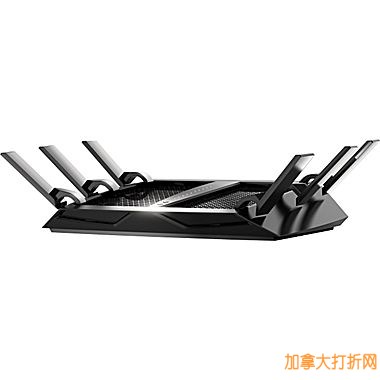 NETGEAR Nighthawk™ X6 AC3200 Tri-Band WiFi Router R8000路由器特价194.64元，原价329.64元，包邮