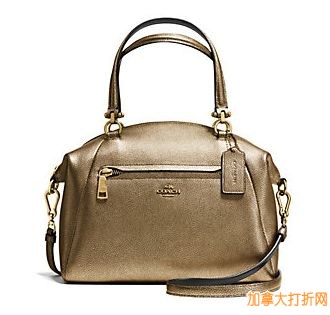 COACH  Prairie Satchel 女士两用手提包特价200.81元，原价315元，包邮