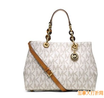 Michael Kors Cynthia 中号手提包特价179元，原价358元，额外立减200元！