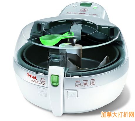 T-fal Actifry Electric Fryer 2.2磅空气炸锅特价148.88元，原价198.88元，包邮