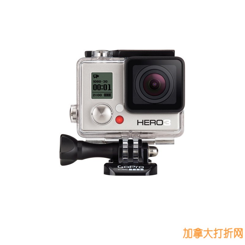 限时销售！GoPro HERO3防水专业摄像机带电池199.99 元特卖，原价 259.99元，包邮