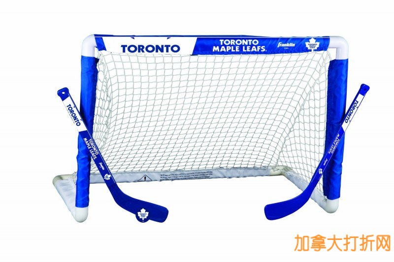 Franklin NHL Toronto Maple Leafs迷你曲棍球集（多种颜色可选）特价22.98元，原价34.99元