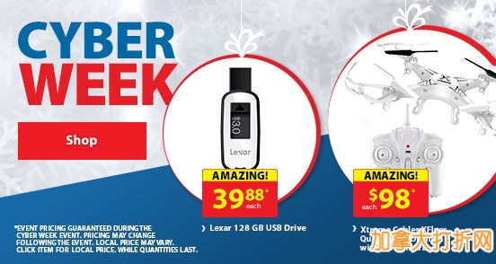 Walmart Cyber Week 网购周开卖！近千款商品特价销售！