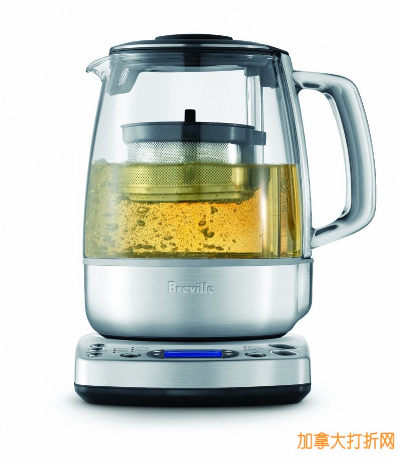  革命性饮茶体验，一键泡出极品好茶！Breville BREBTM800XL智能全自动泡茶机5.7折199.99元限量特卖并包邮！