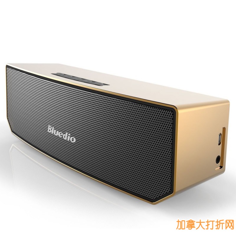 超CD解码音质！创新三磁全频双喇叭3D环绕HIFI！蓝弦Bluedio BS-3 无线便携蓝牙音箱3折29.99元限时特卖！黑白金银四色可选！中国售价499.99元！