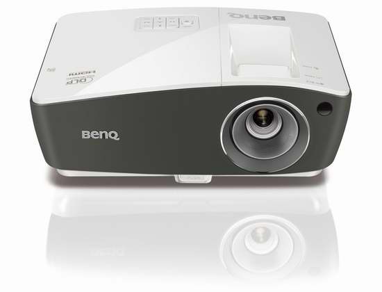  办公娱乐一机搞定！BenQ 明基 TH670 高清高亮 1080P 3D 投影机6.8折 649.99元包邮！