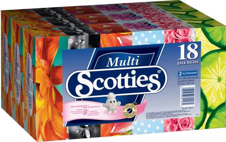  Scotties 18盒装面巾纸立省4元，12.93元特卖！