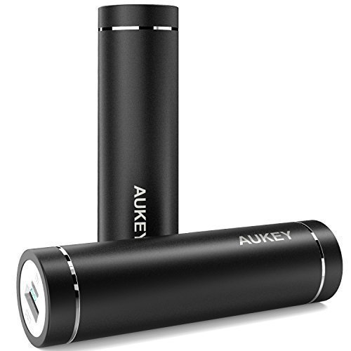  Aukey 5000mAh 口红式超便携移动电源/充电宝 3.6折12.99元限时特卖！