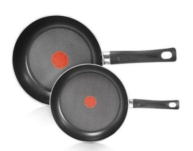  T-Fal Bliss Twin-Pack Of Frying Pans 经典款双层不粘底煎锅两件套2.8折 19.99元限时特卖！仅限今日！