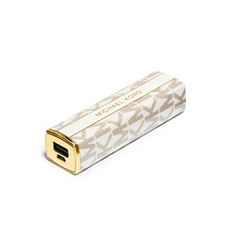  Michael Kors Logo-Print Lipstick Charger 口红式手机移动电源/充电宝6.3折 38元限时特卖并包邮！