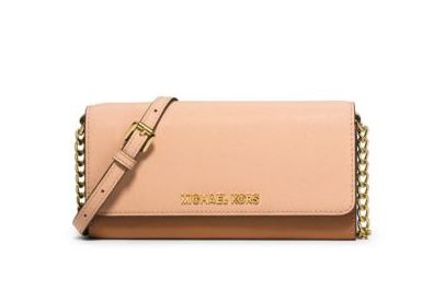  Michael Kors Jet Set Travel Color-Block 女士时尚单肩手拿包5折 89元限时特卖并包邮！