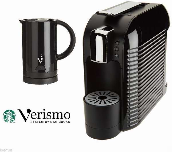  STARBUCKS 星巴克 Verismo System 583 全自动胶囊咖啡机 + 奶泡器套装4折 67.98元清仓！