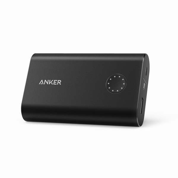  高速充电神器！Anker PowerCore+ 10050 10000mAh 便携式移动电源/充电宝3.8折 35.99元限量特卖并包邮！