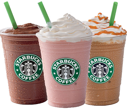  Starbucks 星巴克促销， Frappuccino 星冰乐冷饮半价优惠！