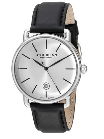  Stuhrling Original 男士 768.01 瑞士石英腕表特价76.99元，原价364元，包邮