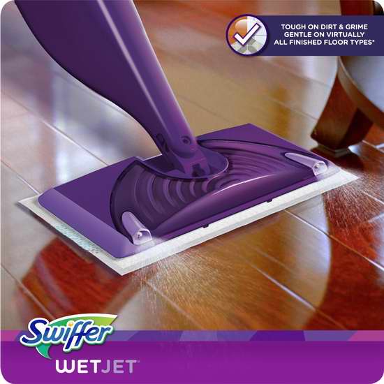  Swiffer Wetjet 地板/瓷砖 双喷头拖把套装 25.62加元