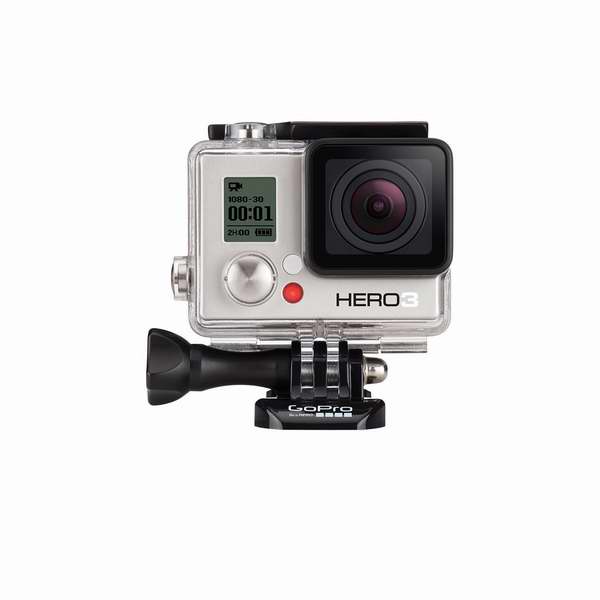  体验上山下海飞天的急速感官刺激！GoPro HERO3 白色版防水摄像机7.7折 199.99元限时特卖并包邮！