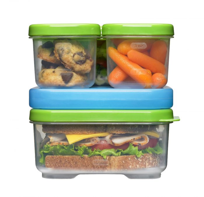  Rubbermaid 保鲜防漏午餐盒套装 9.67元限时特卖，原价 17.99元