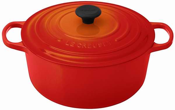  Le Creuset 6.7升经典圆形酷彩珐琅铸铁深烧锅6.2折289.99元限量特卖！