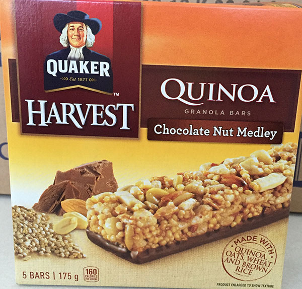  加拿大食检局要求召回两款 Quinoa Granola Bars 燕麦棒，疑被李斯特菌污染