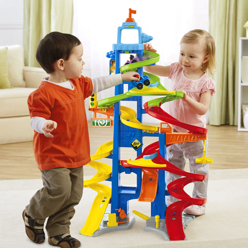  Fisher-Price 费雪城市高架路赛车玩具 33.05元特卖，原价49.99元，包邮