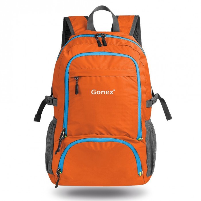  Gonex Packable 超便携轻量级可折叠双肩背包 19.99元（多种颜色可选），原价 26.99元，包邮