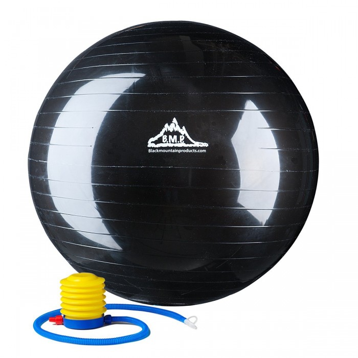  Black Mountain Products 55cm 黑色防爆健身球 19.99元限量特卖并包邮！