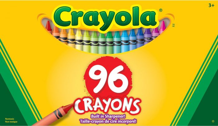  Crayola 96支儿童蜡笔套装 5元特卖，原价 10.99元