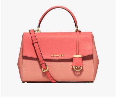  今日降价单品！Michael Kors Ava 女士中号手提包/斜挎包5折174元限时特卖并包邮！