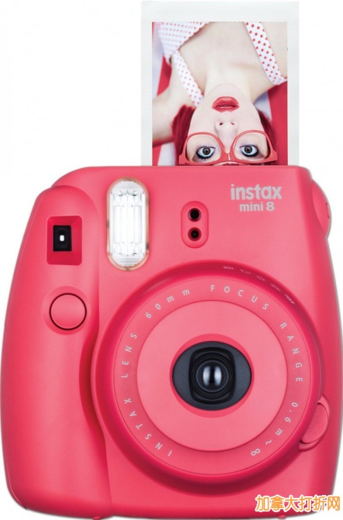  Fujifilm 富士 Instax Mini 8 小巧可爱拍立得+10张相纸 79.99元特卖（7种颜色可选），原价 101.98元，包邮