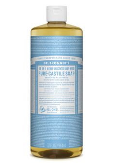  Dr. Bronner's 32盎司有机纯橄榄皂液 14.94元特卖，原价 30元