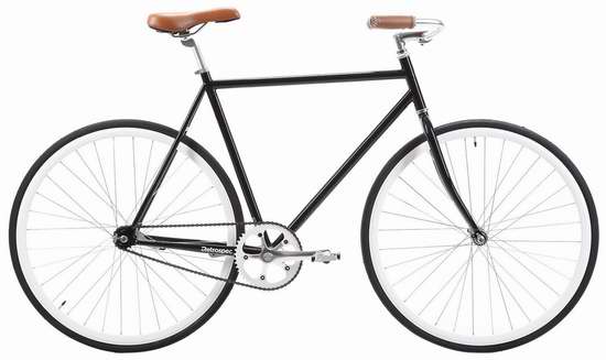  历史最低价！顾客高评！Retrospec Fixie 风格 Siddhartha 怀旧复古都市风单速自行车（小号49厘米）5.1折 204.58元限时特卖并包邮！