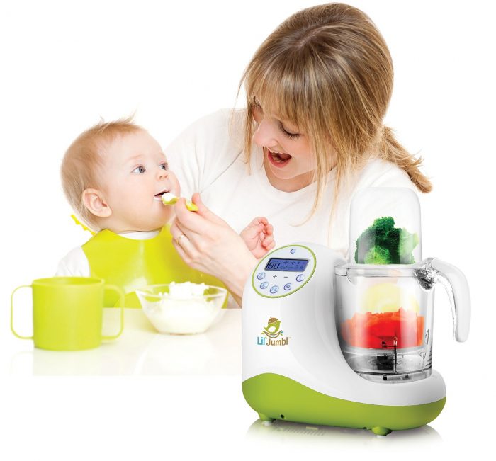  Lil’ Jumbl MealPro All-in-One Baby 婴儿食品蒸制搅拌一体机 108.65元限量特卖，原价 129.99元，包邮