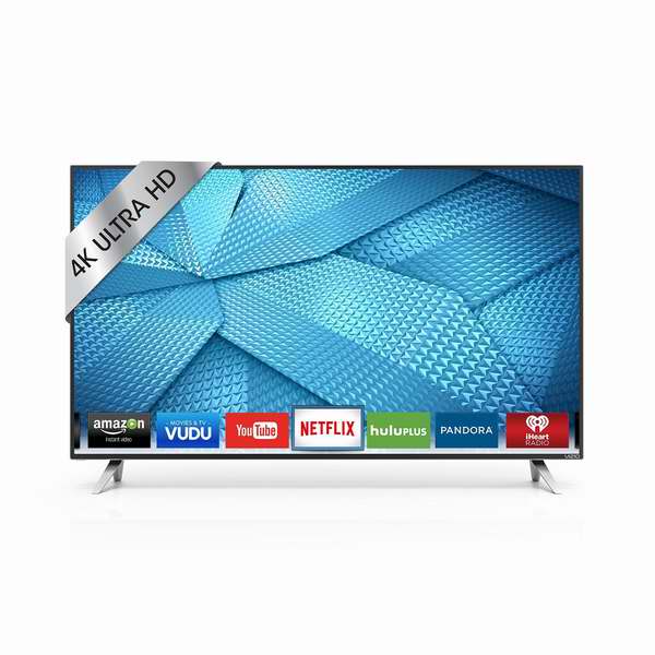  VIZIO 43/65英寸 4K LED超高清智能电视519.99-1419.99元限时特卖并包邮！