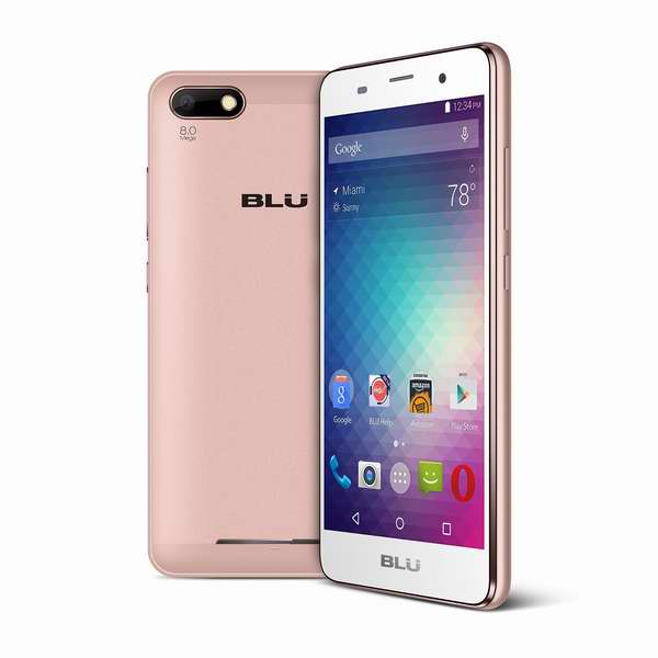  BLU Advance 5.0寸解锁版玫瑰金双卡双待智能手机71.99元限量特卖并包邮！