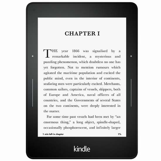 还原纸书阅读体验！Kindle Voyage 6英寸电子书阅读器259.99加元包邮！_