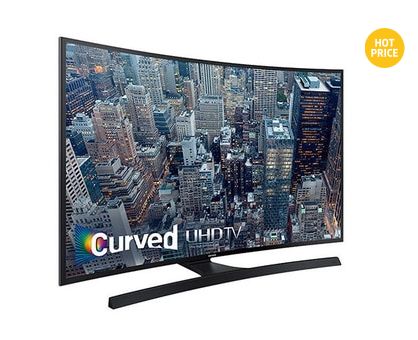  Samsung 三星 UN48JU6700FXZC  4K Curved LED 48英寸曲面高清智能电视 799.99元特卖，原价 1599.99元