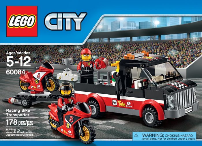  LEGO 60084 City城市系列摩托赛车运输车 19.86元特卖，原价 24.99元