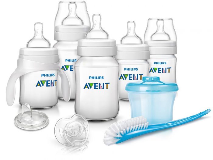  Philips Avent 飞利浦新生儿奶瓶套装(不含BPA) 31.99元特卖，原价 43.99元，包邮