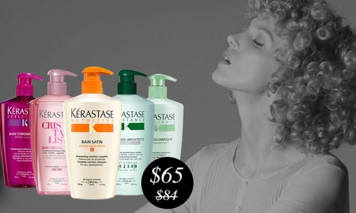  Kerastase 卡诗官网促销，精选5款 500ML护发产品限量版 65元特卖，原价84元