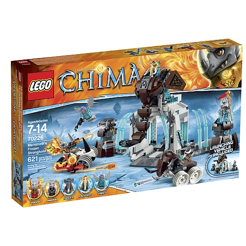  Toys R Us 限时抢购，精选多款Lego玩具5折起！图示 LEGO Chima 70226 套装621粒5折仅售37.48元！