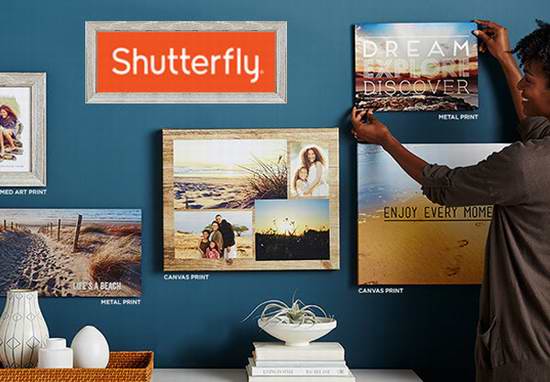  Shutterfly 冲印照片，印制相册，制作个性礼品等全场最高享受5折优惠！