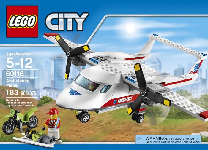  LEGO 城市系列直升救护机 19.86元特卖，原价 24.99元