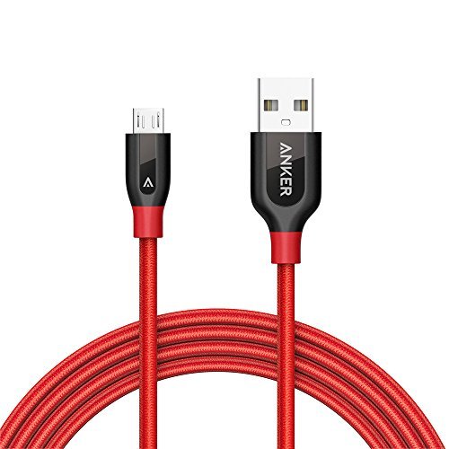  Anker 6英尺 USB 数据线 12.75元特卖！仅限今天！