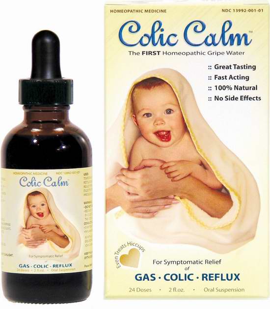  婴儿常备药品 Colic Calm 全天然防疝痛/消气/肠绞痛舒缓水 16.96元限时特卖！