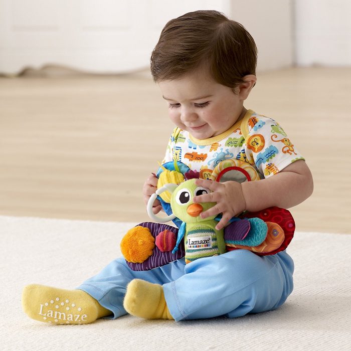  Lamaze 孔雀摇铃/推车挂件 10.87元，原价 19.98元