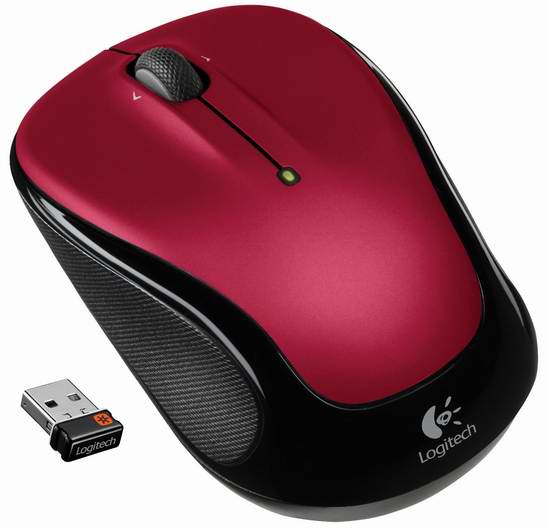  专为浏览网页设计！Logitech 罗技 M325 无线鼠标5折 19.99元限时特卖！两色可选！