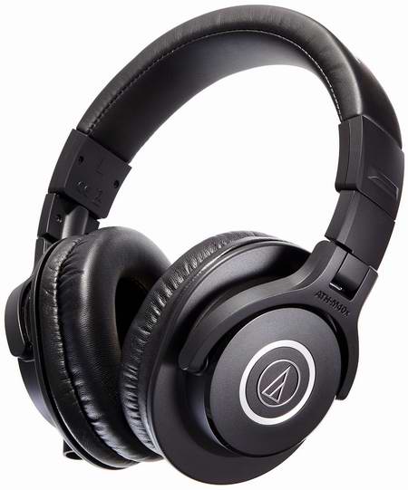  Audio-Technica 特三角 ATH-M40x 头戴式专业耳机6.6折 118.99元限量特卖并包邮！