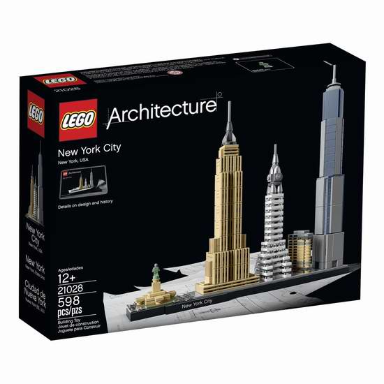  精选3款 LEGO 乐高 Architecture 建筑系列积木7.5-8折限时特卖！