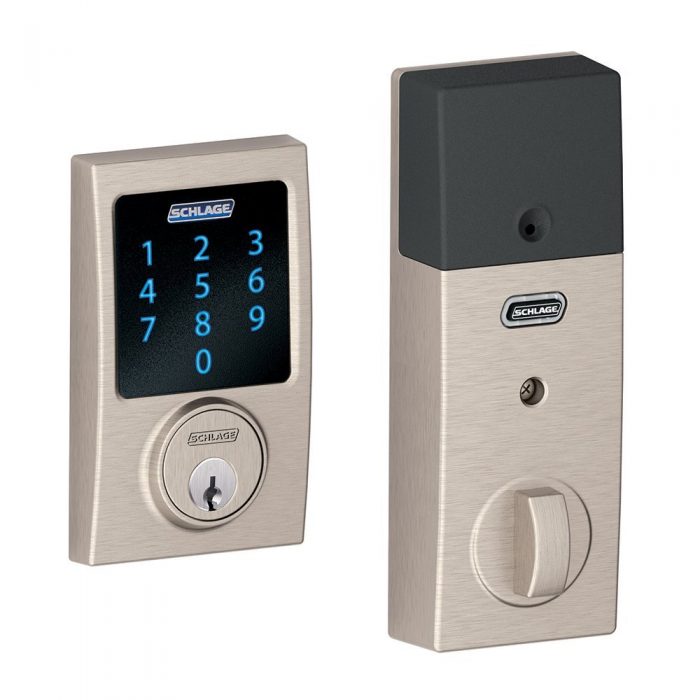  Schlage 触控式电子智能密码警报锁 169.99元限量特卖，原价 229.99元，包邮